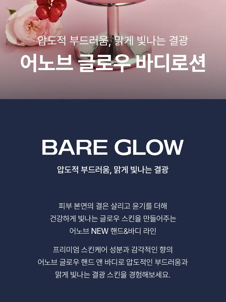 [한정기획/퍼퓸] 어노브 글로우 바디로션 누바닐라/로지아우라 (기획/단품) 상세페이지 4